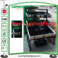 Supermarket Fruit Vegetable Top Canopy Display Racks